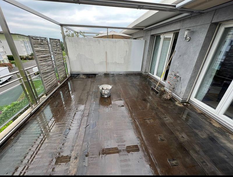 Terrasse, avant / après, photo 3 sur 5 (avant)